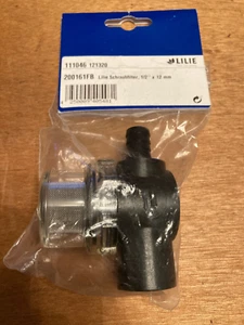 1/2 Lilie Schraubfilter 1/2" x 12mm LS 200161 FB, Neu und unbenutzt! - Bild 1 von 2