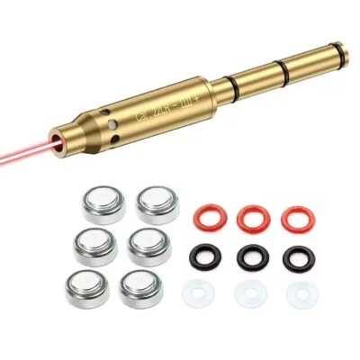 .22LR Laser Bore Sight Red Dot Boresighter End Barrel - Image 1 of 4