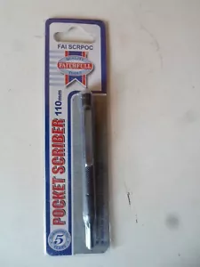 Faithfull FAISCRPOC Taschenschreiber 110 mm. 4 3/8" Qualitätswerkzeuge mit Taschenclip - Bild 1 von 5