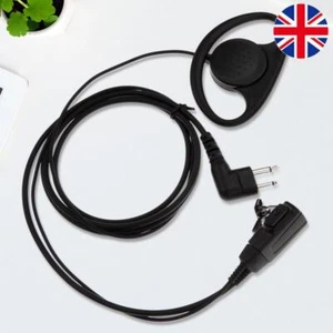 D Shape Earpiece Headset with Microphone for Motorola GP88 CT150 P040 Radio - Picture 1 of 9