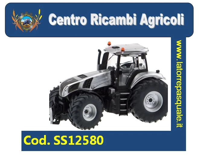 4488 SIKU MODELLINO TRATTORE T8.420 SILVER LIMITED EDITION - Immagine 1 di 1