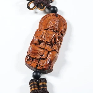 Anhänger Buddha Collections Statue Ornament beige für Haus Auto  - Bild 1 von 3