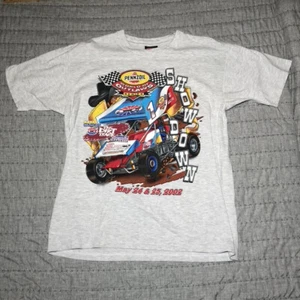 Camiseta grande vintage Speedway 2002 Pennzoil World of Outlaws Series - Imagen 1 de 8