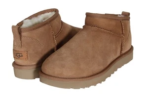 UGG Classic Ultra Mini Women’s Boots in Chestnut 1116109-CHE - Picture 1 of 7