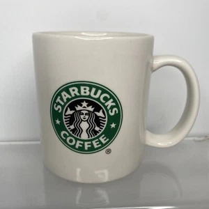 Starbucks 2004 Original Logo Verde Café Té Sirena Sirena Taza Blanca - Imagen 1 de 5