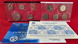 1999 P unzirkuliert USA 9 Münzen postfrisch Set Original Cello & Umschlag - Bild 1 von 2
