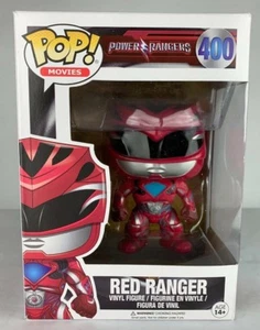 Funko POP Movies: Power Rangers Red Ranger Spielfigur 400 - Bild 1 von 4