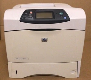 HP Laserjet 4350n A4 Mono Laser Printer Q5407A - Foto 1 di 4