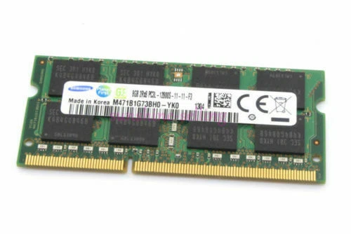 Samsung 8 GB 2rx8 Ddr3l 1600mhz Pc3l-12800s SODIMM 204pin Laptop Memory RAM