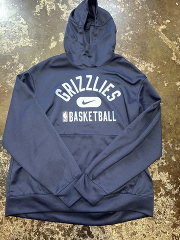 Memphis Grizzlies Nike NBA Spotlight On Court Practice Hoodie Men's Large Cover