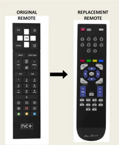 Telecomando di ricambio serie RM per decoder Cyfra + DSIW74 - Foto 1 di 1