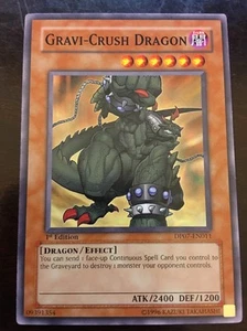 Gravi-Crush Dragon DP07-EN011 Common Near Mint 1st Edition Jesse Anderson x1 - Picture 1 of 2