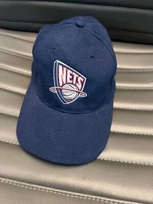 Винтажная бейсболка с логотипом New Jersey Nets 90-е NBA баскетбол - Изображение 1 из 4