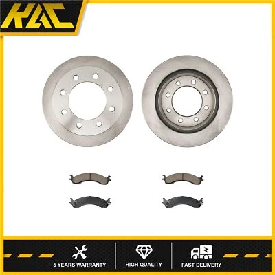 Rotores de disco delanteros + pastillas de freno para Dodge Ram 2500 Ram 3500 2000 2001 2002 Foto 1 de 4