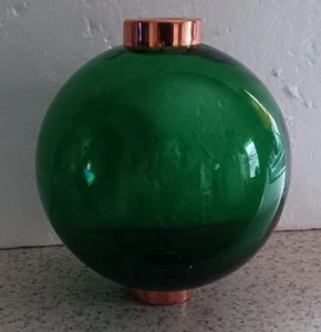 Lightning Rod Ball Green Glass Roof Home Cabin Decor - Picture 1 of 2
