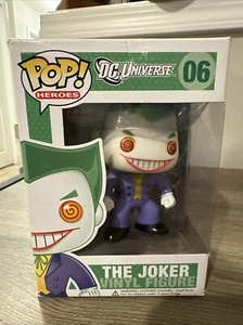 Figura de vinilo Funko Pop Heroes DC Universe #06 The JOKER retirada nueva en caja - Imagen 1 de 10