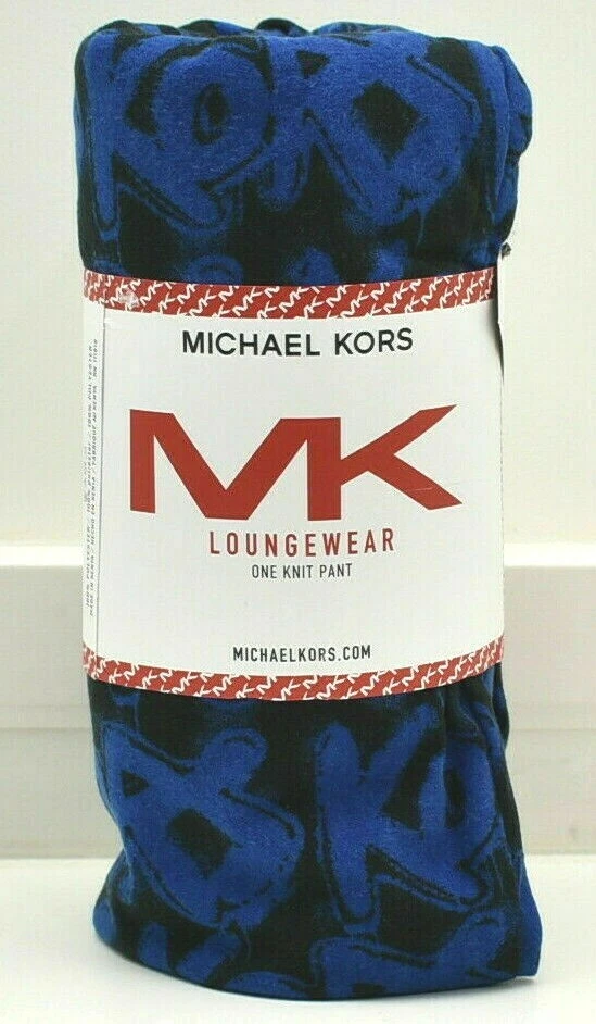 Pantalones de punto Michael Kors para hombre ropa de salón azul pop nuevos con etiquetas Foto 1 de 1