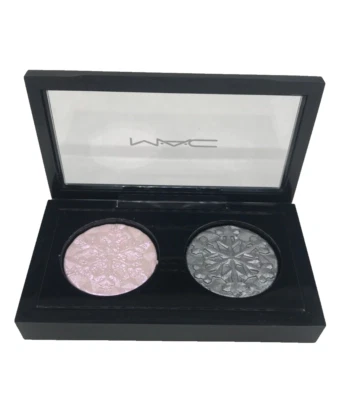 Sombra de ojos MAC Extra Dimension Duo X2 lista para fiesta/luz de la luna plateada Foto 1 de 4