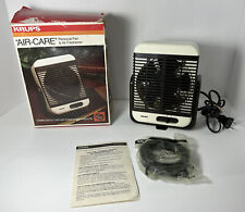 Vintage 1980s KRUPS Air-Care Personal Fan w/Box & Air Fresheners Tested Works
