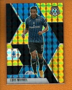 Luis Muriel 2020-21 Panini Mosaic Serie A SC Base Choice Black Gold Prizm #16 /8 - Picture 1 of 2