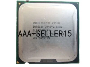 Intel Core 2 Quad Q9550 2.83 GHz 12M 1333 Quad-Core Processor LGA775 CPU # - Picture 1 of 1