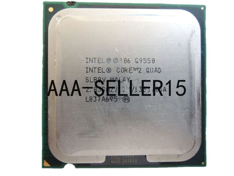 Intel Core 2 Quad Q9550 2.83 GHz 12M 1333 Quad-Core Processor LGA775 CPU # - Image 1 of 1