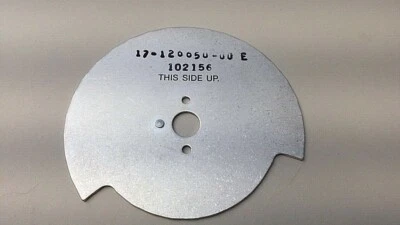 Placa Bandera Ginebra Novellus Tipo 17-126650-00 200 mm Rev E Foto 1 de 4