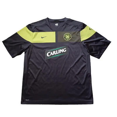 Nike The Celtic Football Club Soccer Jersey Mens XXL Black 1888 Logo Nike Fit - Image 1 of 4