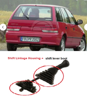 Carcasa de acoplamiento de cambio + juego de botas de cambio | Geo Metro Swift Esteem 89-01 Foto 1 de 4