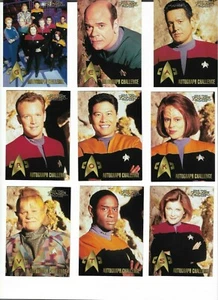 Skybox Star Trek Voyager 1998 perfiles autógrafos tarjetas de desafío - Imagen 1 de 30