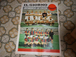 CALCIO SUPPLEMENTO DEL GIORNO NR 49 MILAN BOLOGNA 31-12-1967 - Picture 1 of 1