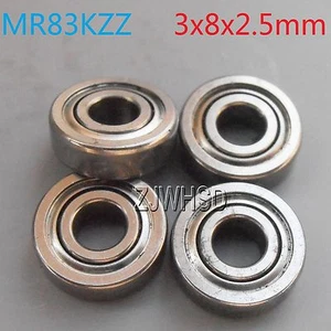 4pcs MR83kzz Sealed Bearing 3 x 8 x 2.5 mm for TAMIYA TRAXXAS ALIGN RC Hobby DIY - Picture 1 of 1