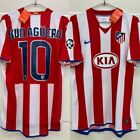 Player Issue Aguero Atletico Madrid Nike Soccer Jersey 08/09 L (US M ) CL Model