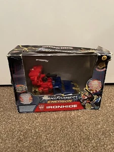Transformers Energon Ironhide 2003 Hasbro Autobot Boxed - Incomplete - Picture 1 of 10