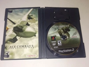PS2 Ace Combat 5 - The Unsung War Game 2004 COMPLETE W/Manual and Tested  - Picture 1 of 4