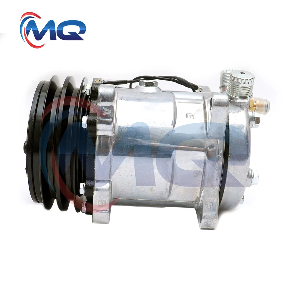 AC Compressor w/ Clutch For 1984-1986 Jeep Cherokee 2.1L 2.5L CO 9285C J3741284 - Image 1 of 4