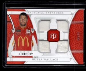 BUBBA WALLACE 2022 PANINI NATIONAL TREASURES RACING QUAD PATCH /49 - Bild 1 von 2