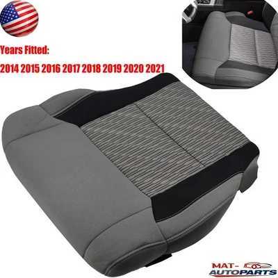 Cubierta de tela inferior gris 2 tonos para Toyota Tundra 2014 2015 2016 2017 2018 para conductor Foto 1 de 4