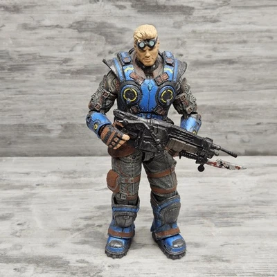 Boneco de ação NECA 7" molinete brinquedos Gears Of War Judgment - Damon Baird  - Imagem 1 de 4