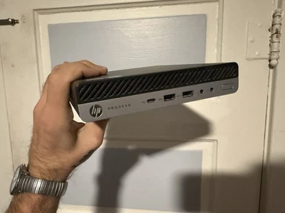 HP 600 G3 Mini Micro i5-7500T 8GB SSD WIFI Win10 PRO con Adaptador de Corriente Foto 1 de 3