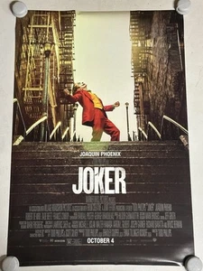 Joker 2019 Original gerolltes DS One Sheet Movie Poster 40”x27” Joaquin Phoenix - Bild 1 von 9