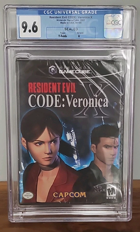 Resident Evil - Code Veronica X (Nintendo GameCube, 2003) Graded CGC 9.6 A - Image 1 of 4
