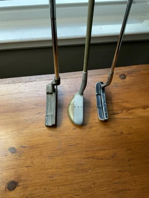 Lot of 3 Vintage Putters Ping, Spalding TP Mills, and Golfcraft Frank Johnston - Image 1 of 4
