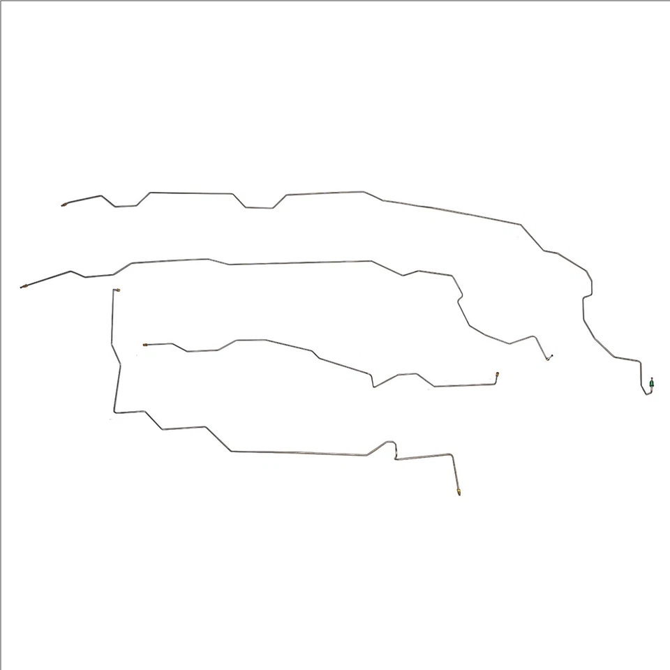 Se adapta a líneas de freno intermedias Jeep Wrangler JK 07-18 4 puertas acero inoxidable WIN0704SS Foto 1 de 1