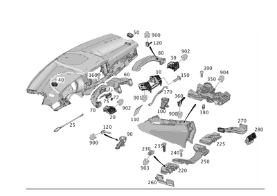 Soplador radial original Mercedes-Benz 166-830-00-08 Foto 1 de 2