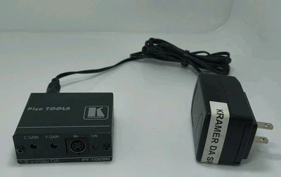 Kramer Pico Tools PT-102SN 1:2 s-Video DA Distribution Amplifier w/ Power Supply - Image 1 of 4