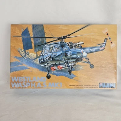Fujimi Westland Wasp H.A.S. MK.1 Helicopter 1/48 Scale Plastic Model Kit - Image 1 of 4