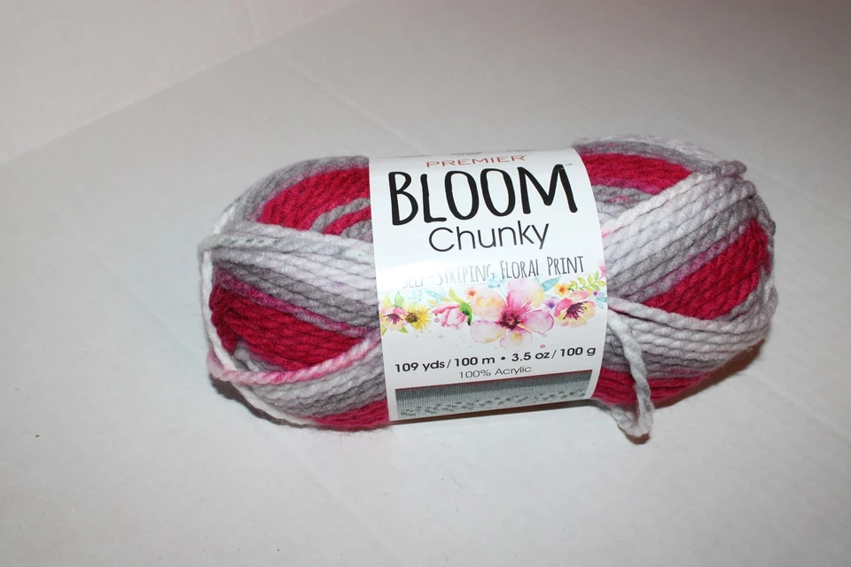 Premier Yarns Bloom Chunky Yarn Poppy 847652087511