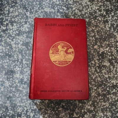 Rabbi and Priest Milton Goldsmith 1891 First Edition Antique Rare Book Israel - Image 1 of 4