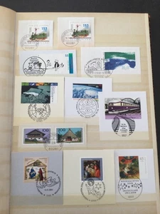 Bund, Abschnitte Zuschlags-Sondermarken aus 2002-2006, gestempelt - Bild 1 von 2